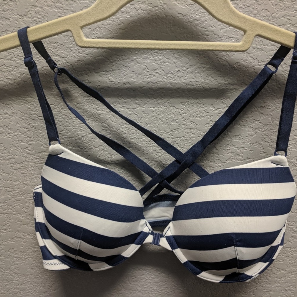 Striped bra